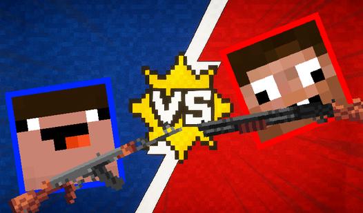 Game Screenshot Нубик против Про: дуэли