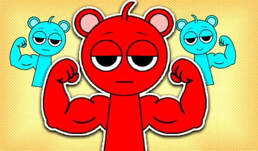 Game Screenshot Sprunki Muscular