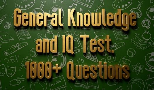 Game Screenshot General Knowledge and IQ Test. 1000+ Questions
