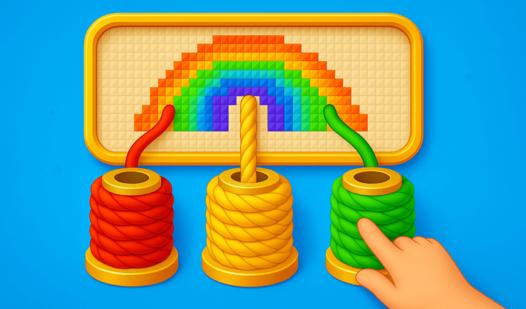 Game Screenshot Stitch & Match Puzzle