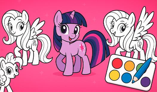 Game Screenshot Little Pony: Coloring Book