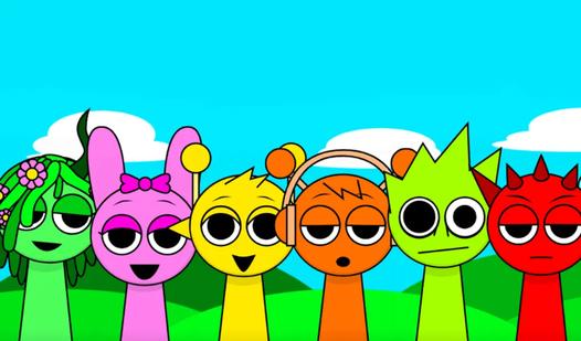 Game Sprunki for two