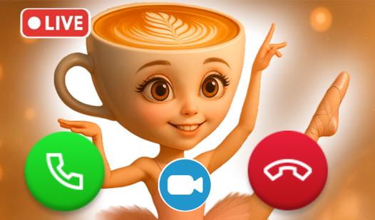 Game Screenshot Ballerino Cappuccino calling: Chat Prank Evolution