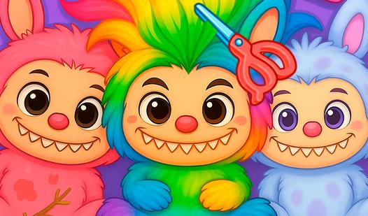 Game Screenshot Labubu Hair Salon