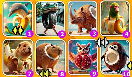 Game Screenshot Can you guess all the Italian animal memes!