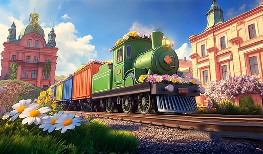 Game Screenshot Trainy trains (Train simulator)