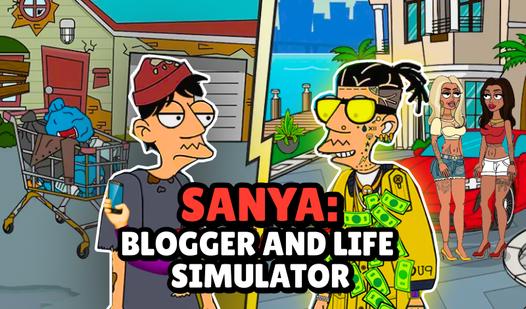 Game Screenshot Sanya: Blogger and Life Simulator