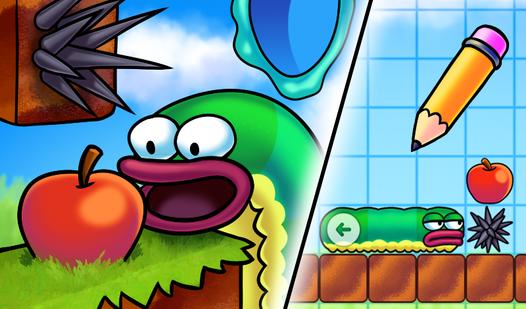 Game Screenshot Apple Worm: Level Up
