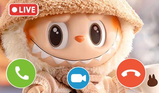 Game Screenshot Labubu Calls: Chat, Video Call, Live Broadcast