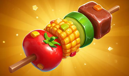Game Screenshot Skewer Grill: BBQ Sort Puzzle