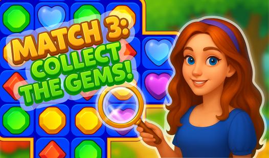 Game Screenshot Match 3: Collect the Gems!