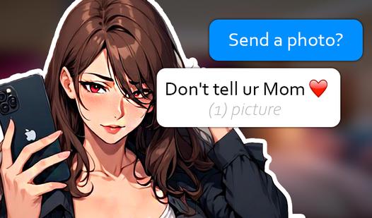 Game Screenshot Chat with Mom's Female Friend