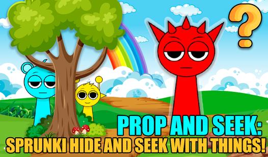 Game Screenshot Prop and seek: Sprunki hide and seek with things!