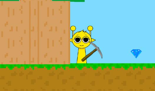 Game Screenshot Sprunki Survival: World of Blocks