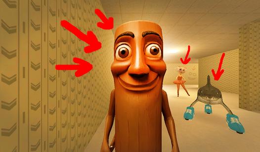 Game Screenshot The Backrooms: Meeting with Italian Neuro Animals