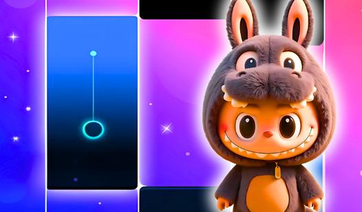Game Screenshot Piano Tiles: Labubu