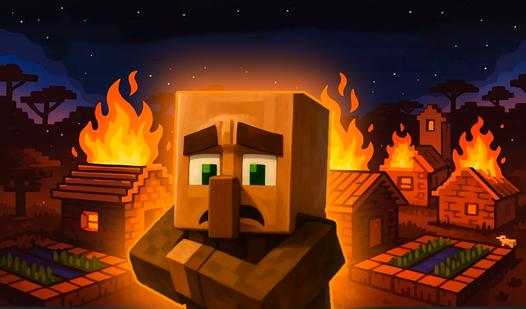 Game Screenshot Save the square world!