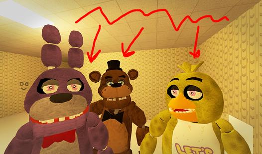 Game Screenshot The Backrooms: Animatronics FNAF