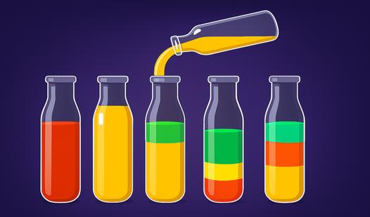 Game Screenshot Color Pouring