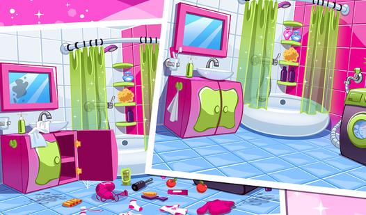 Game Screenshot Dirty Room - Clean Up