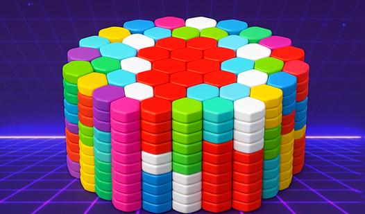 Game Screenshot Falling Hexes