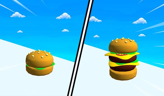 Game Screenshot Make a burger!