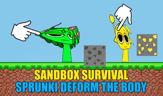 Game Screenshot Sandbox Survival Sprunki Deform the body