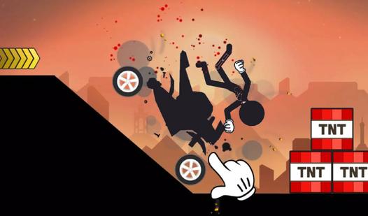 Game Screenshot Ragdoll Dismount: Stick Fly