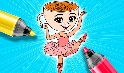 Game Screenshot Italian Brainrot Coloring Book