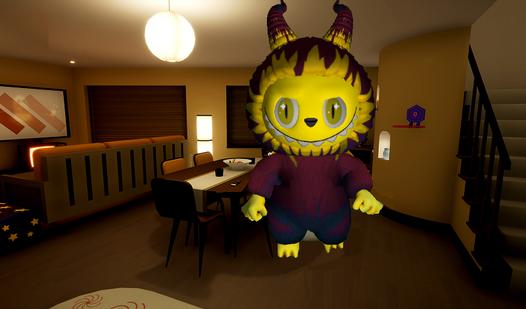 Game Screenshot Labubu in Yellow - fnaf