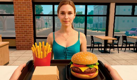 Game Screenshot Burger Restaurant Simulator 3D