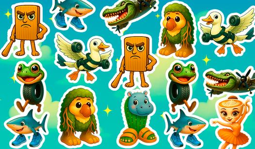 Game Screenshot Italian Animals: Merge & Clicker