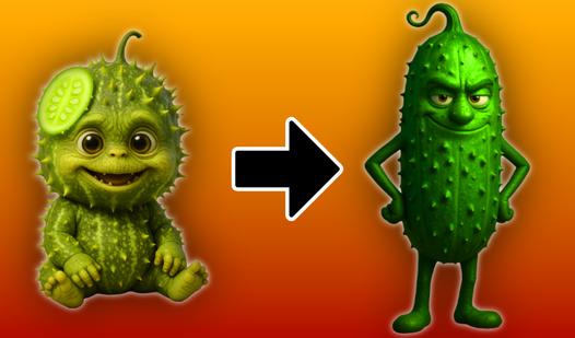 Game Screenshot Grow up Wild Cucumber, Corn, Watermelon, Banana