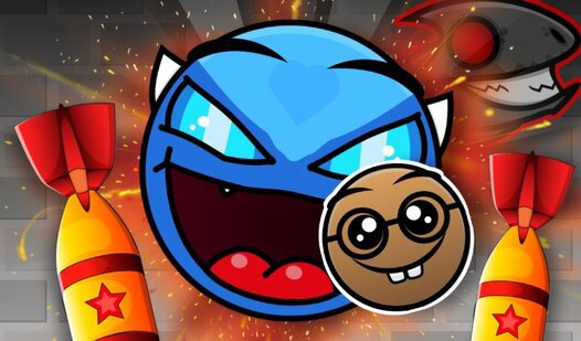 Game Screenshot Geometry Dash - SUPER BOMBS of EMOTIONS! Sandbox!