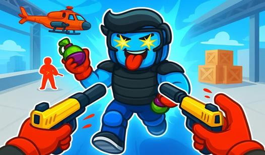 Game Screenshot Obby Paintball: Online with Friends