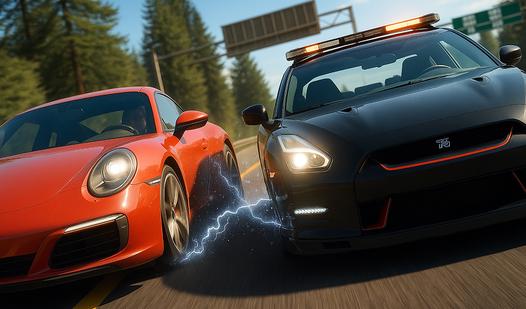 Game Screenshot Super Drag Racing