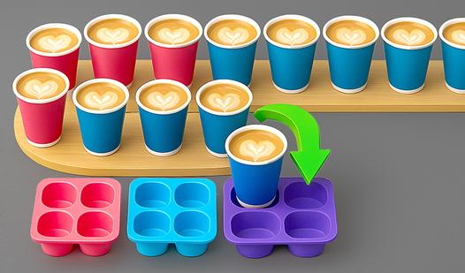 Game Screenshot Coffee Sort Puzzle