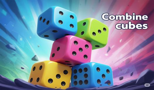 Game Screenshot Combine cubes