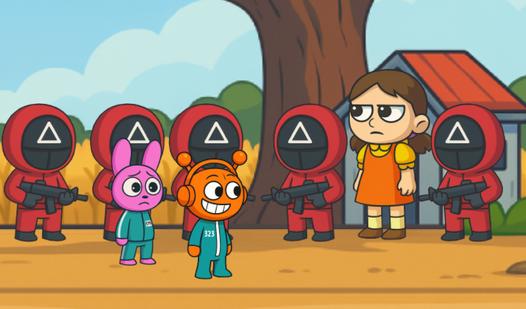 Game Screenshot Sprunki Squid Gaming