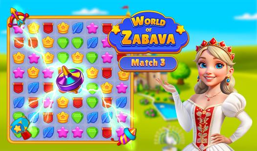 Game World of Zabava: Match 3