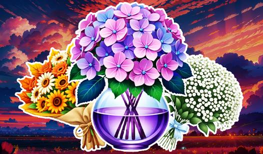 Game Screenshot Connect Bouquets - Flower Garden