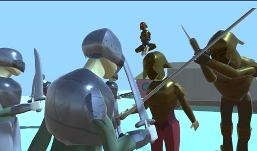 Game Screenshot Осада