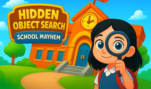 Game Screenshot Hidden Object Search: School Mayhem