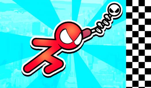 Game Screenshot Stick superhero: web shot