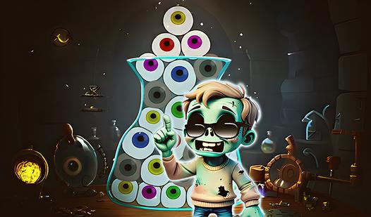 Game Screenshot Halloween: Eyes in Flasks