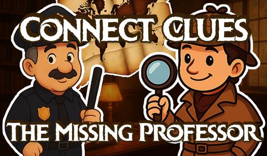 Game Screenshot Connect Clues - The Missing Professor