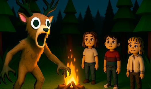 Game 99 Nights in the Forest. Horror Multiplayer