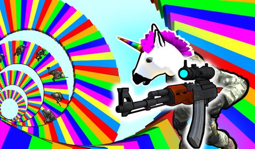 Game Screenshot Soldiers Took Over the Obby World