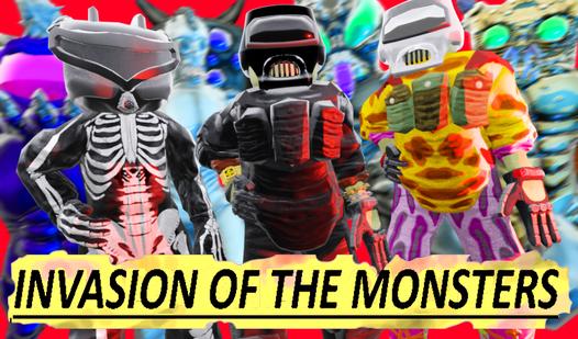 Game Screenshot Invasion of the Monsters