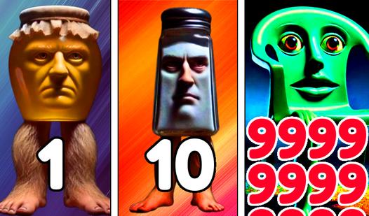 Game Screenshot Evolution and Battle of Brainrots